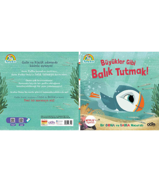 Abm Yayınevi Puffin Rock Büyükler Gibi Balık Tutmak