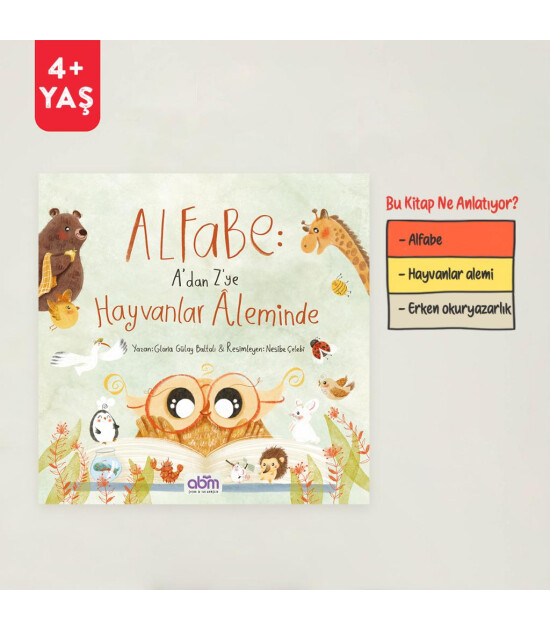 Abm Yayınevi Alfabe // Hayvanlar Aleminde