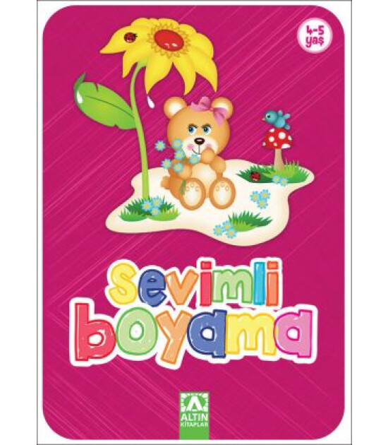 Altın Kitaplar SEVİMLİ BOYAMA (PEMBE)