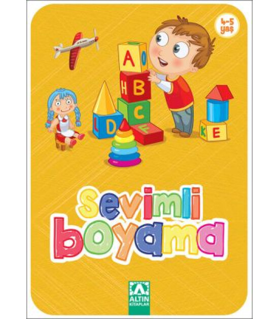 Altın Kitaplar SEVİMLİ BOYAMA (SARI)