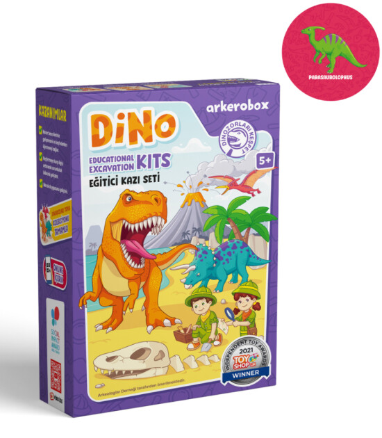 Arkerobox Eğitici Kazı Seti - Dino // Parasourolopus