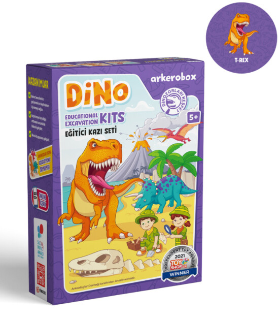 Arkerobox Eğitici Kazı Seti - Dino // T-Rex