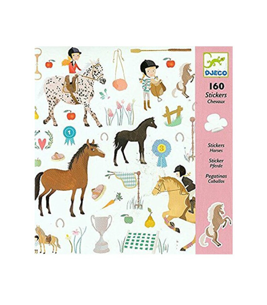 Djeco Sticker Set // Horses