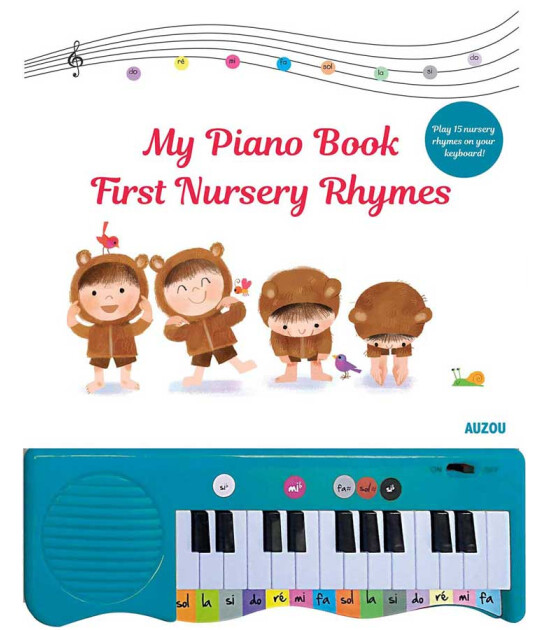 Auzou Publishing My Piano Book: Nursery Rhymes