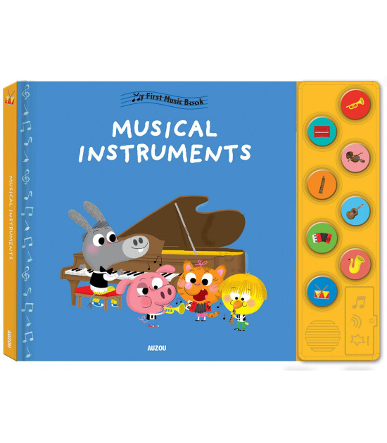 Auzou Publishing My First Music Book: Musical Instruments