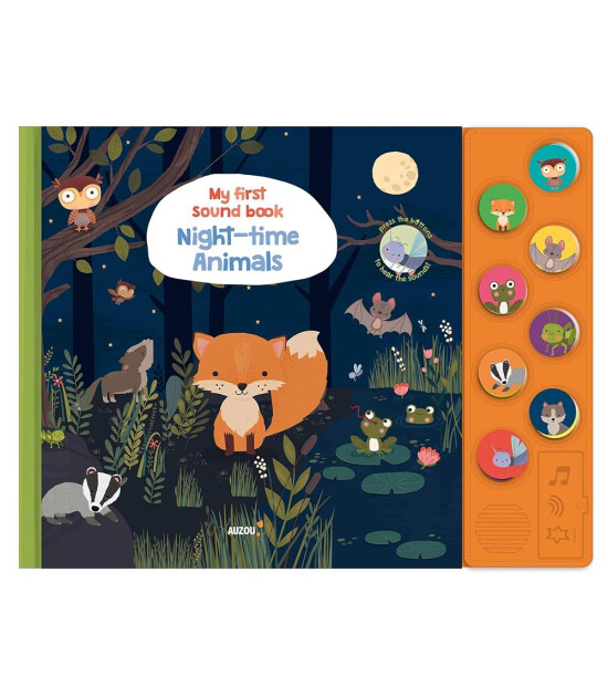 Auzou Publishing My First Sound Book: Night-Time Animals