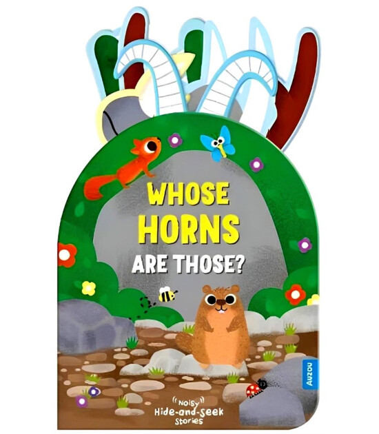 Auzou Publishing Noisy Hide and Seek:  Whose Horns Are Those?