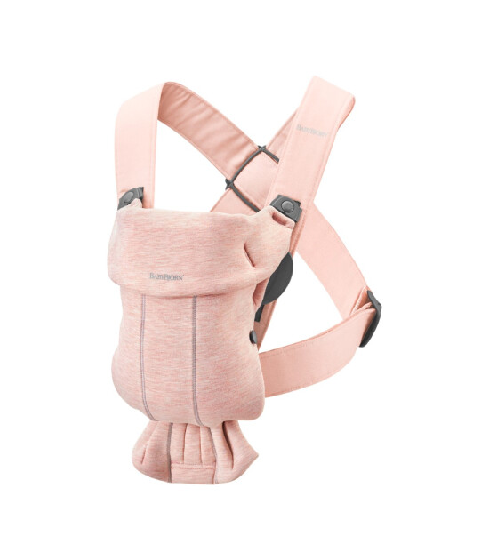 Babybjörn Kanguru Mini Cotton 3D Jersey // Light Pink