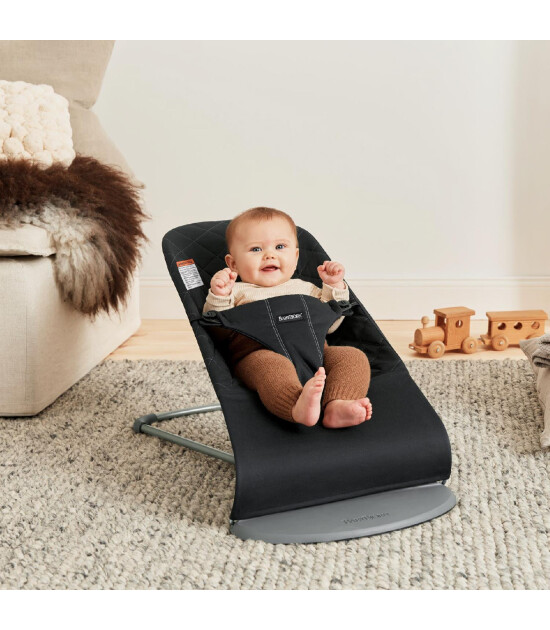 Babybjörn Balance Bliss Ana Kucağı & Kanguru Mini 3D Cotton Yeni Doğan Seti // Black