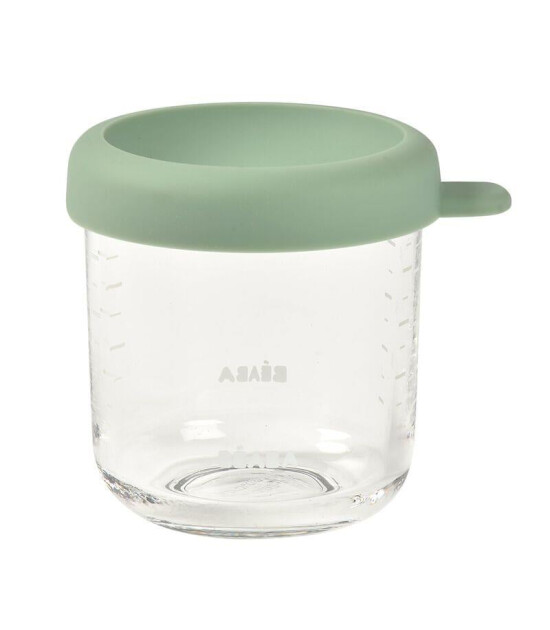 Beaba Bebek Cam Mama Kavanoz (250 ml) // Sage Green