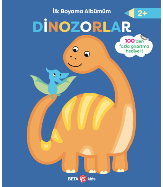 Beta Kids İlk Boyama Albümüm Dinozorlar