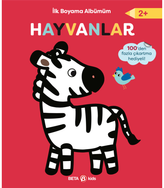 Beta Kids İlk Boyama Albümüm Hayvanlar