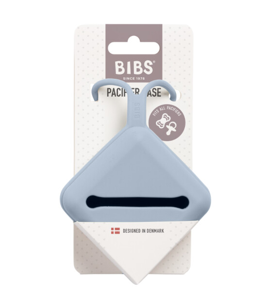 Bibs Silikon Emzik Kutusu // Dusty Blue