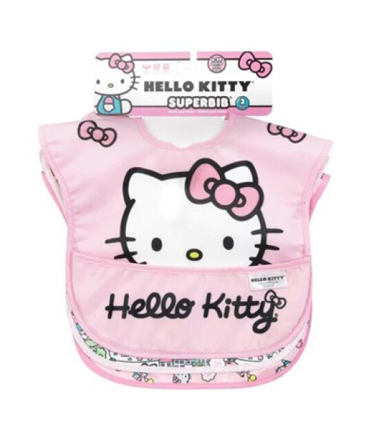 Bumkins SuperBib Önlük Set (3 Adet) // Hello Kitty