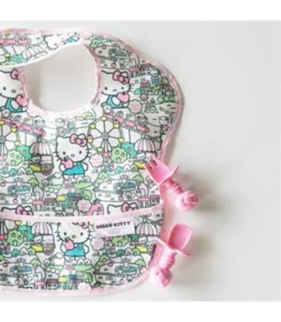 Bumkins SuperBib Önlük Set (3 Adet) // Hello Kitty