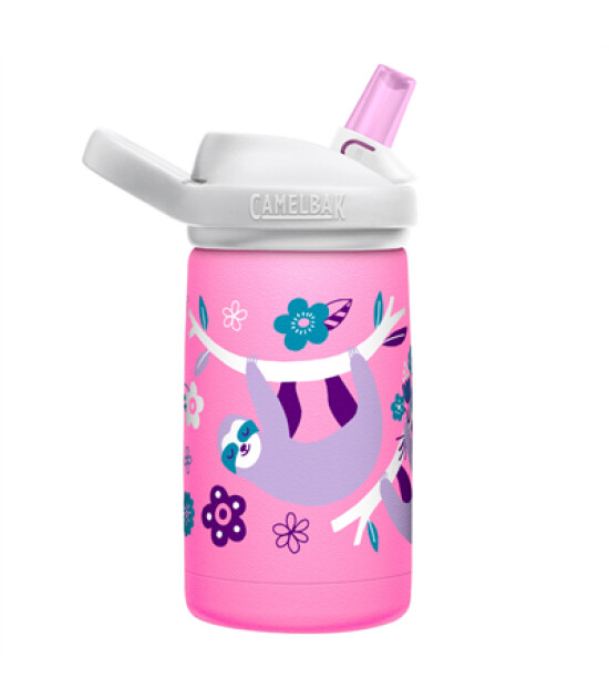 Camelbak Pipetli Çelik Termos Suluk Eddy+ (350 ml) // Flowerchild Sloth