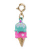 Charm It! Kolye & Bileklik Charm // Gold Swivel Ice Cream Cone