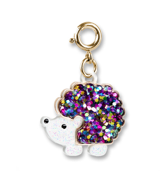 Charm It! Kolye & Bileklik Charm // Gold Glitter Hedgehog