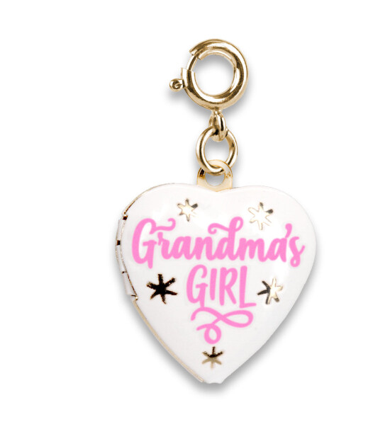 Charm It! Kolye & Bileklik Charm // Gold Grandma's Girl Locket