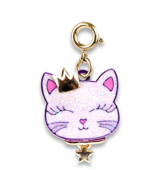 Charm It! Kolye & Bileklik Charm // Gold Princess Kitty