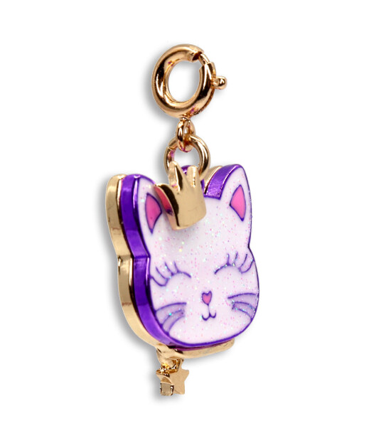 Charm It! Kolye & Bileklik Charm // Gold Princess Kitty