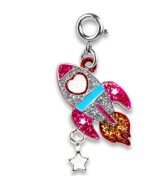 Charm It! Kolye & Bileklik Charm // Glitter Rocket