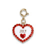 Charm It! Kolye & Bileklik Charm // Gold July Birthstone