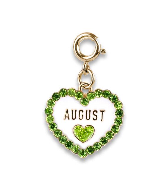 Charm It! Kolye & Bileklik Charm // Gold August Birthstone