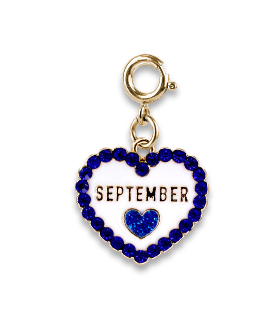 Charm It! Kolye & Bileklik Charm // Gold September Birthstone