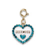 Charm It! Kolye & Bileklik Charm // Gold December Birthstone