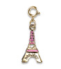 Charm It! Kolye & Bileklik Charm // Gold Eiffel Tower