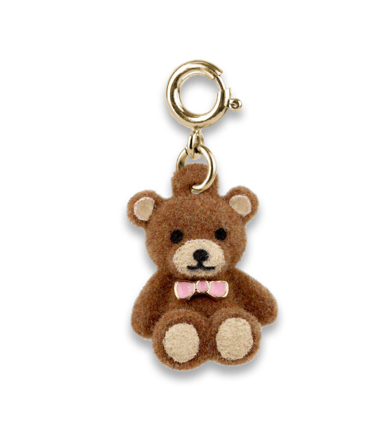 Charm It! Kolye & Bileklik Charm // Gold Fuzzy Bear