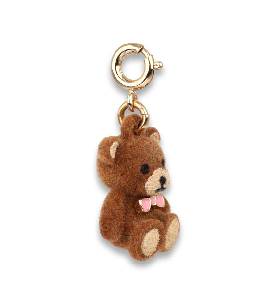 Charm It! Kolye & Bileklik Charm // Gold Fuzzy Bear