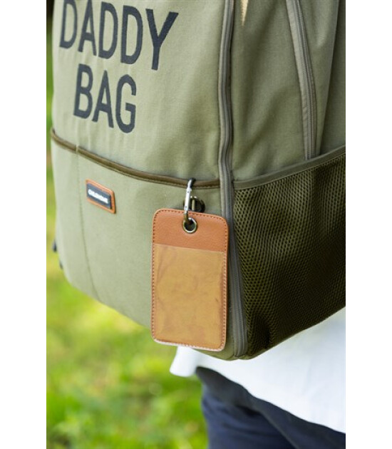 Childhome Daddy Bag Sırt Çantası Kanvas // Haki