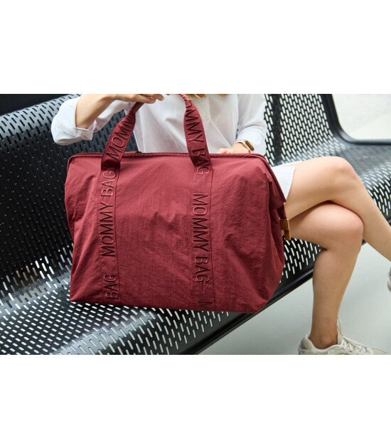 Childhome Mommy Bag Çanta // Urban Burgundy