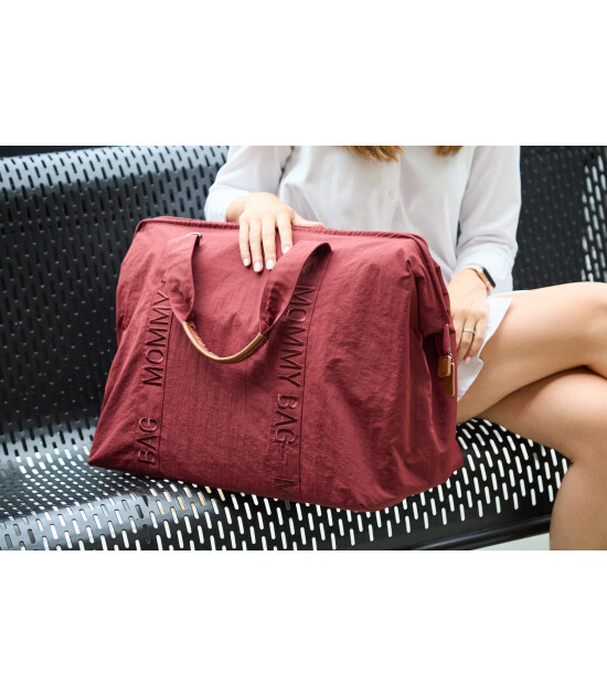 Childhome Mommy Bag Çanta // Urban Burgundy