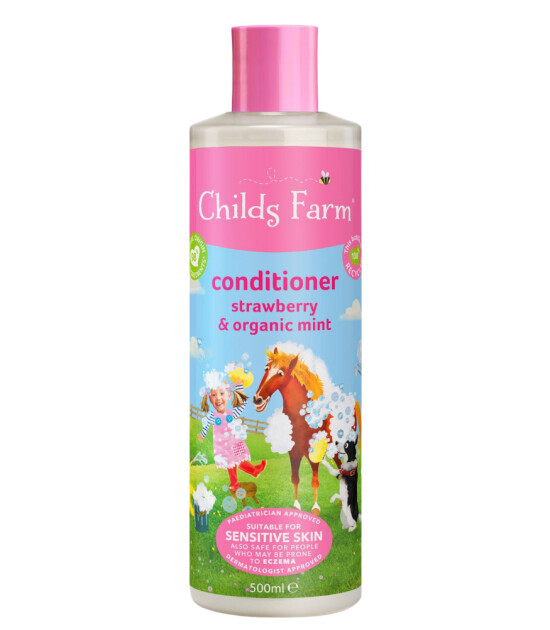 Childs Farm Çilek ve Organik Nane Özlü Çocuk Saç Krem (500ml)