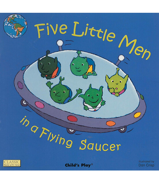 Child's Play International Ltd Five Little Men in a Flying Saucer (Giant Book)