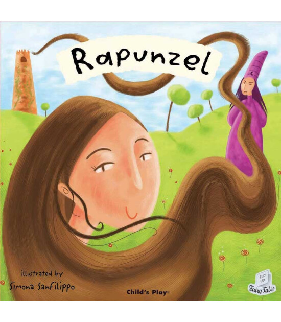 Child's Play Flip-Up Fairy Tales- Rapunzel