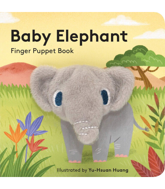 Chronicle Books Finger Puppet Book: Baby Elephant