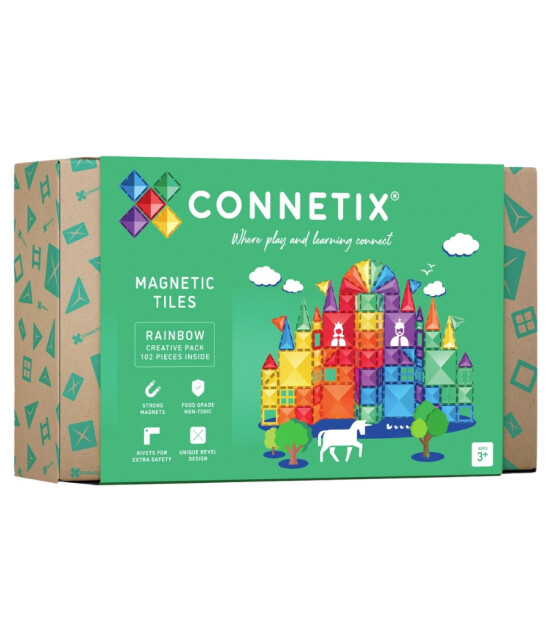 Connetix Rainbow Creative Set (102 Parça)