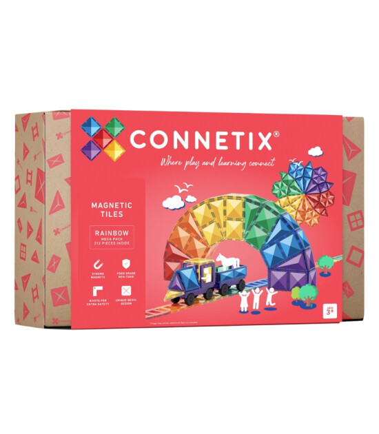 Connetix Rainbow Mega Set (212 Parça)