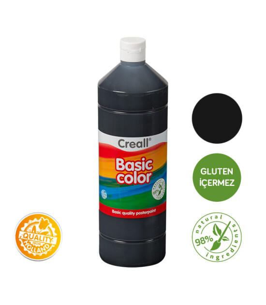 Creall Basic Color - Siyah 500ml.