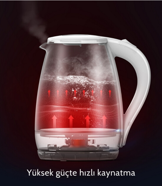 Deerma Cam Kettle & Su Isıtıcı