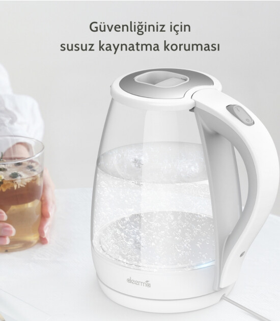 Deerma Cam Kettle & Su Isıtıcı