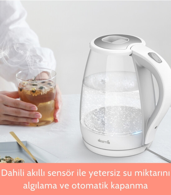 Deerma Cam Kettle & Su Isıtıcı