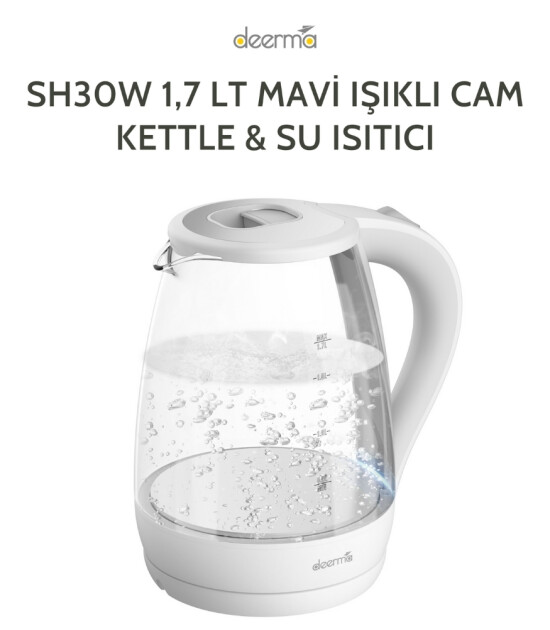 Deerma Cam Kettle & Su Isıtıcı