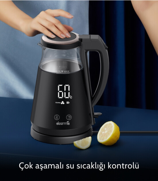 Deerma Dijital Isı Ayarlı Kettle & Su Isıtıcı