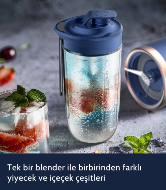 Deerma Portatif Şarjlı Blender