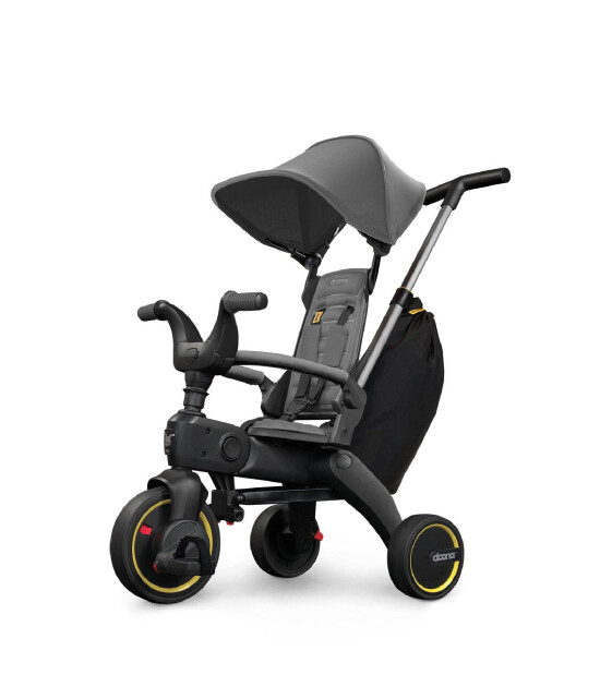 Doona Liki Trike Tek Parça Katlanır 3 Tekerlekli Bebek Bisikleti S3 // Hound Grey